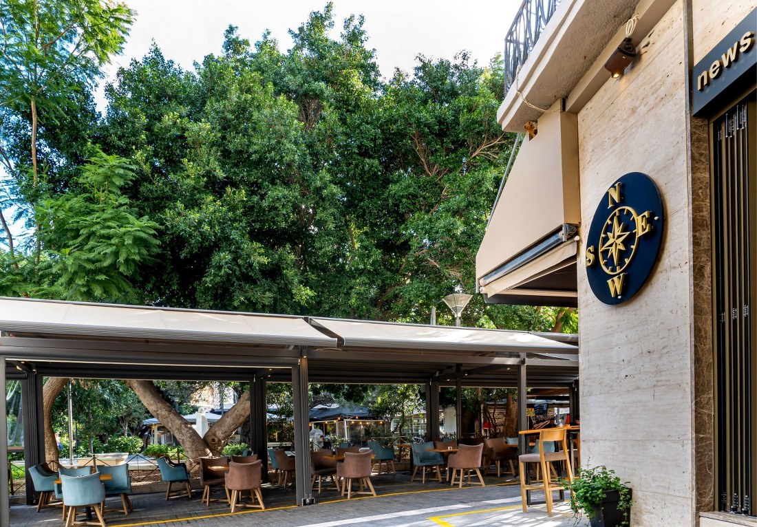 News Cafe, a Rawdrops partner venue in Crete